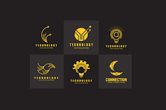 do unique professional software and technology logo