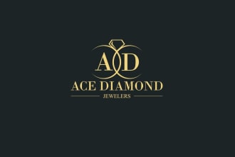 do elegant jewelry logo design with unlimited revision