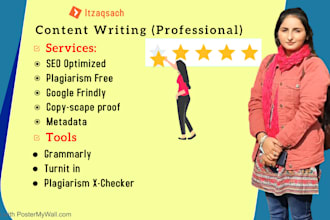 do SEO based pro content, script and article rewriting
