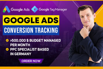 set up google ads conversion tracking for ecommerce or leadgeneration