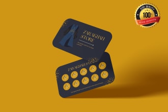 design loyalty card gift card coupon and voucher