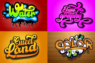 do custom typography t shirt design