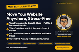 transfer website, move site, migrate wordpress to new hosting, backup