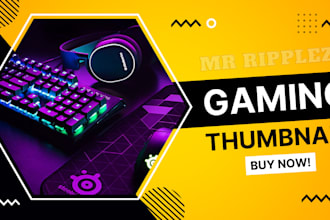 create a gaming thumbnail for your youtube channel