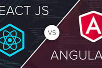 develop your angular and react web applications