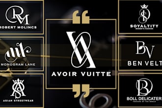design luxury fashion, clothing and streetwear logo
