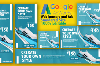 make quality html5 banner google ads for adwords display ads
