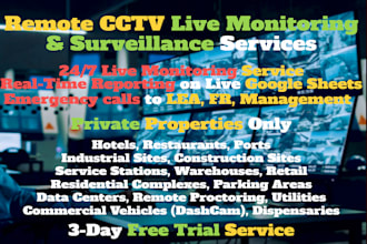 monitor your cameras live, do cctv monitoring and surveillance remotely