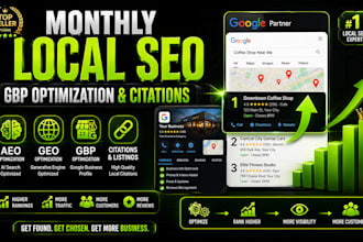 boost your local rankings with gbp optimization, citations, SEO and aeo