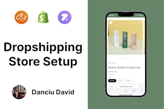 setup a professional ecommerce or dropshipping store