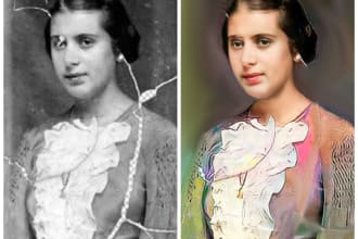 restore, repair, retouch and colourize old photos