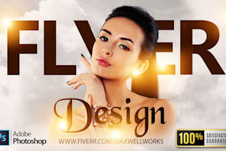 design modern flyers using canva pro