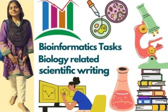 assist you in advance bioinformatics, microbiology and molecular biology