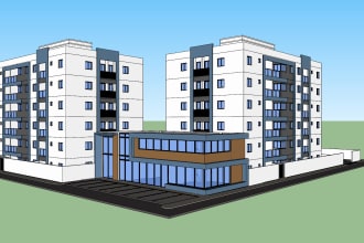do architectural 3d modeling in sketchup