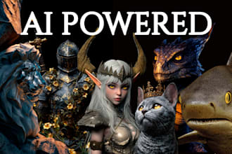make high quality character digital art with an advanced ai