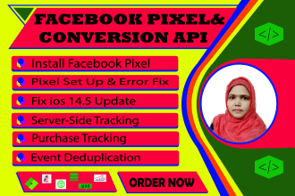 set up fb conversion API, capi with GTM, fix fb pixel diagnostics