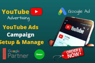 do youtube advertising organic video ads campaign  google ads