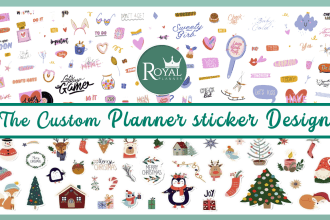 do the custom planner sticker design