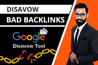 disavow bad backlinks and reduce spam score of your website