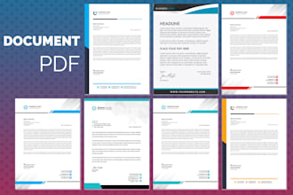 design presentation pdf document for you
