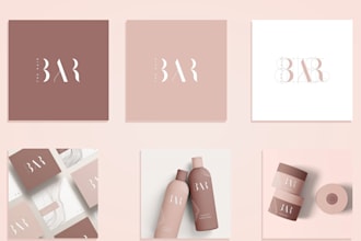 design a modern minimalist logo, the best corporate identity for your business