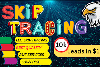 do bulk skip tracing and cold calling