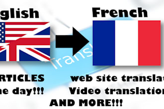 translate your text in french