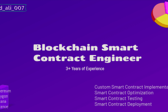 develop erc721, erc20, erc1155, bep 20, matic token evm contracts