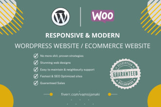 develop woocommerce or shopify websites