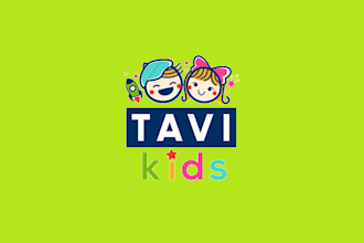 design creative kids place logo for you in just 1 day