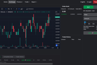 develop a crypto exchange web ,crypto trade