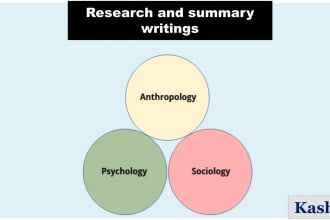 assist in sociology, criminology and psychology projects