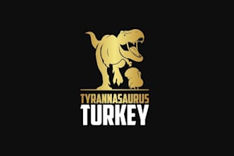 design wonderful turkey food logo with unlimited revision