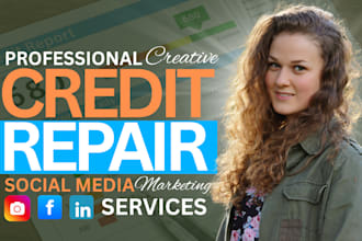 do credit repair business social media marketing and optimization