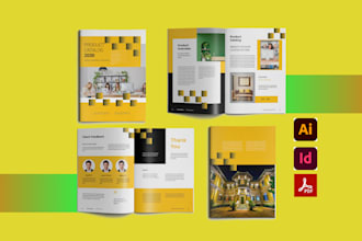 do product catalog,lookbook, booklet,sell sheet one sheet,price list, checklist