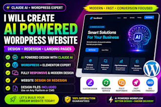create ai powered wordpress websites using claude ai design