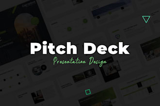 design powerpoint presentation and pitch deck