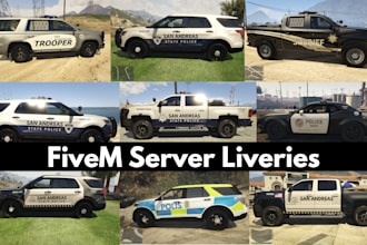 do premium livery for fivem server