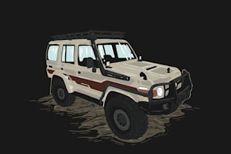 make illustration that can be used for clothes, logo, wallpaper, and so on