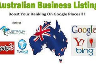 do top 200 aus local citations and directory submission for local seo listing