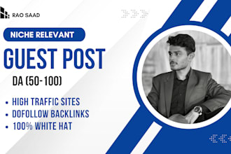 write and publish high da guest post with SEO dofollow backlinks