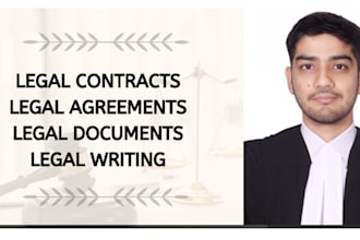 write your legal contract and agreement