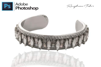 professionally edit and retouch jewelry photos
