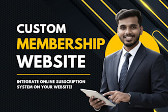 build wordpress membership website or subscription website