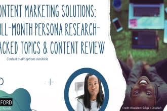 audit your content or suggest ideas for your business and site