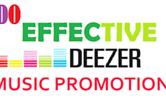 effectively promote your deezer music to listener daily