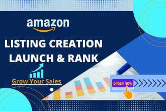 launch and rank, amazon fba products listings, on first page for private label
