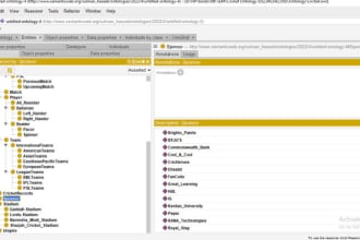 create ontology on protégé and write sparql queries