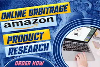 research retail and online arbitrage products for amazon