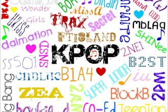 traslate from english to korean for korean pop stars